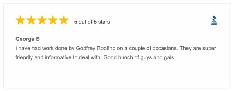 George B 5 out of 5 star review.