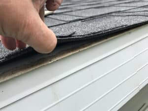 Roof inspections Showing Hail Damage in ottawa