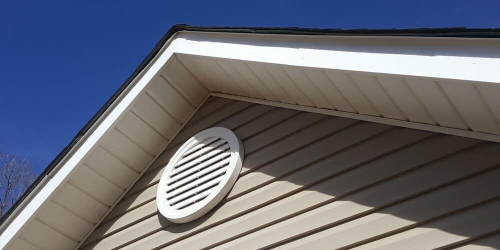 Attic Ventilation Gable Ventilation On A House. Attic Ventilation Gable Ventilation On A House.
