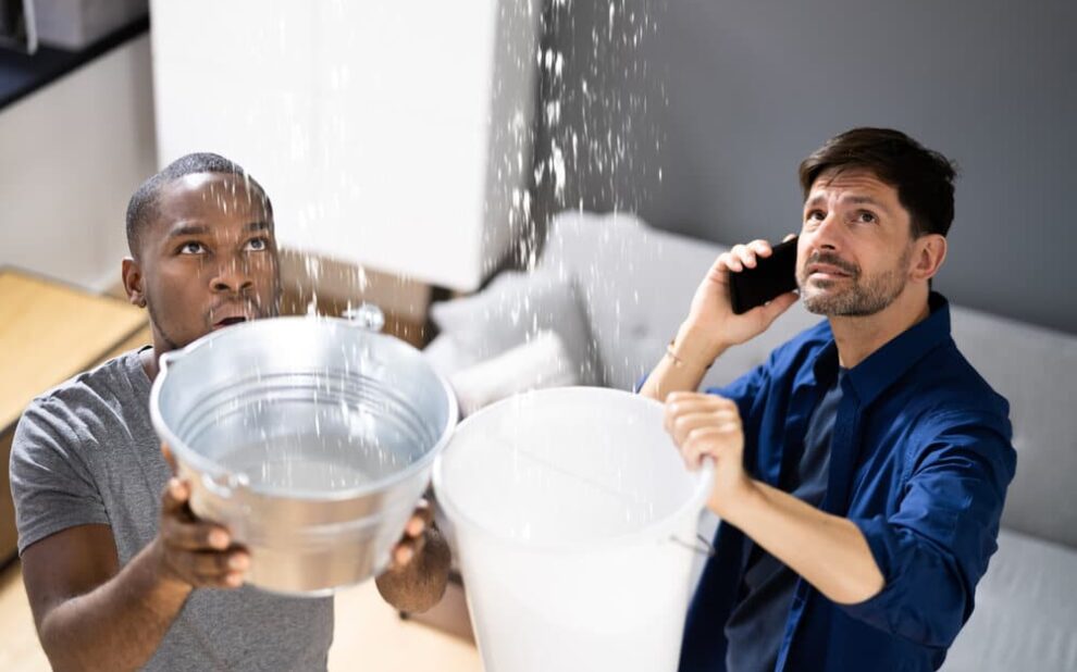 Roof Leak Repair. roof repair Needed For Leaking Roof.