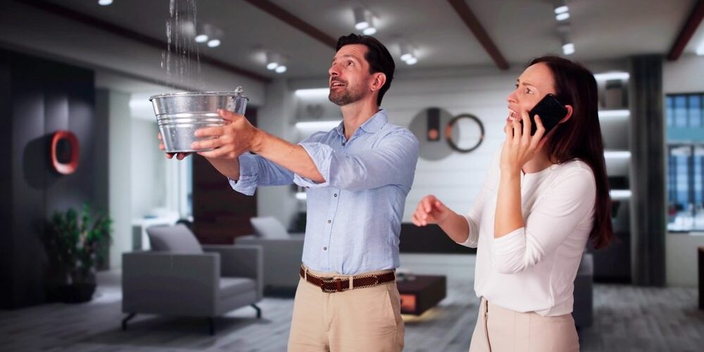 Emergency,Leak,Damage,Water,Leak,Or,Flood,From,Ceiling Emergency Roofing Services: What To Do When Your Roof Needs Immediate Repair? Emergency Leak Damage Water Leak Or Flood From Ceiling.