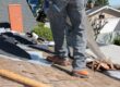 The Ottawa Homeowner's Guide to Long-Term Roof Health: Beyond the Spring Repair. Removal of an Old Asphalt Single roof that the owner waited too long after a roof leak.